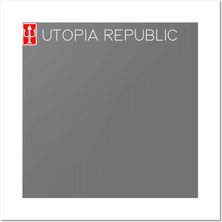 Utopia Republic Emblem. Posters and Art